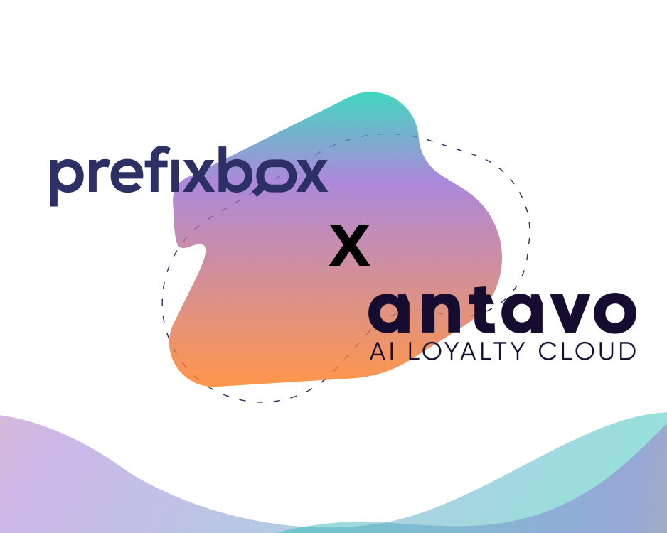Prefixbox-Antavo-partnership announcement logos