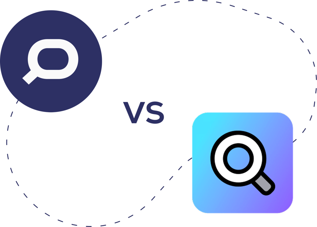 Prefixbox vs Shopify Search illustration with the logos